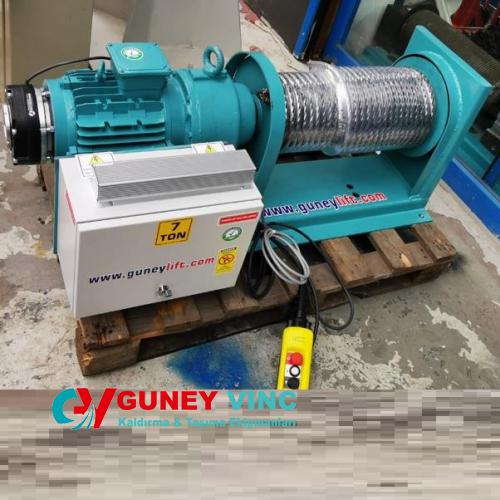 7 ton yer vinç çift hızlı