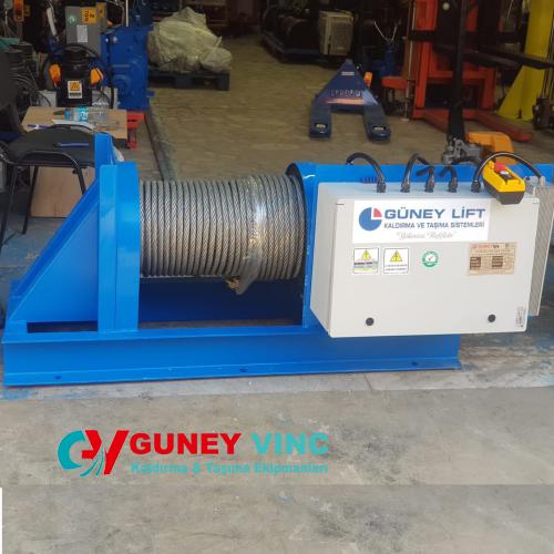 10 ton 300 metre yer vinç 
