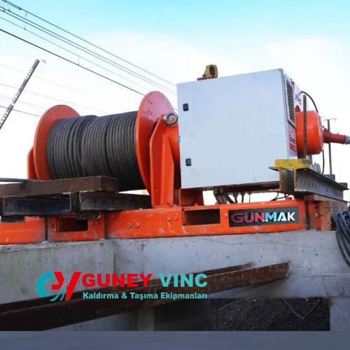 10 ton 300 metre yer vinç 